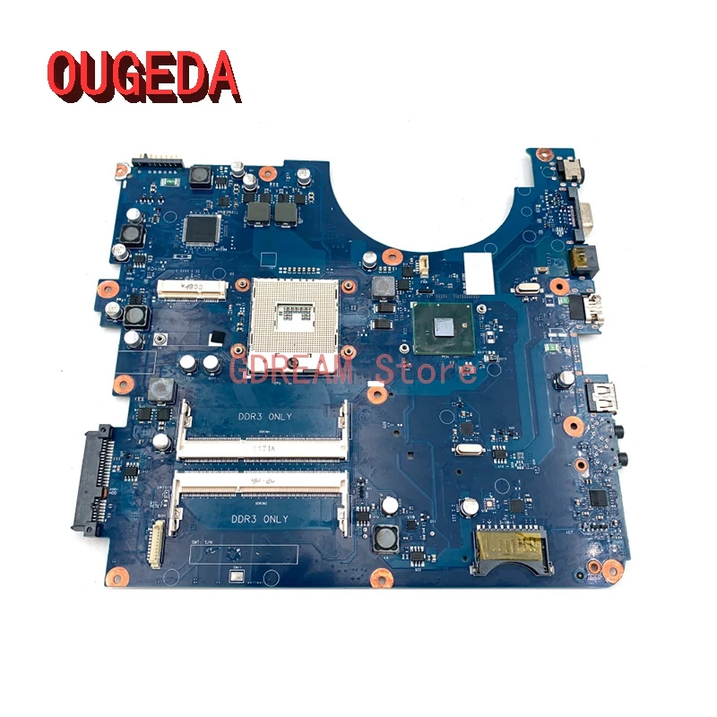 Ougeda Ba9206381b Ba92-06381a Ba41-01219a Bremen-c para Samsung Np-r540 R540 Portátil Placa-mãe Hm55 Ddr3 Cpu Livre Completo Testado - Imagem 3