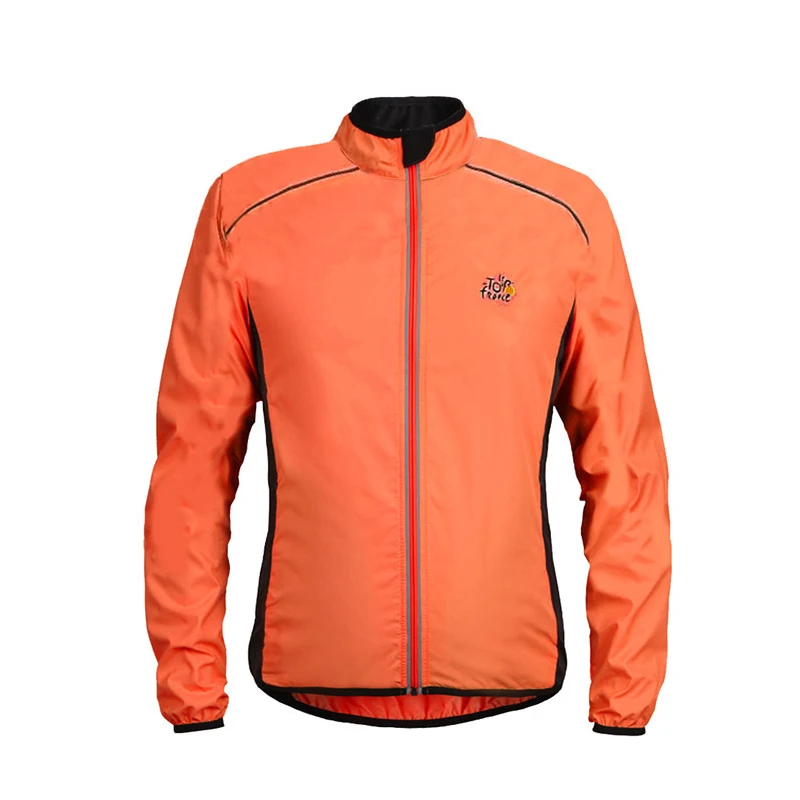 Men's Cycling Ultralight Reflective Waterproof Windproof Jacket MTB Road Bike Long Bicycle Clothing Windbreaker Coat Jersey