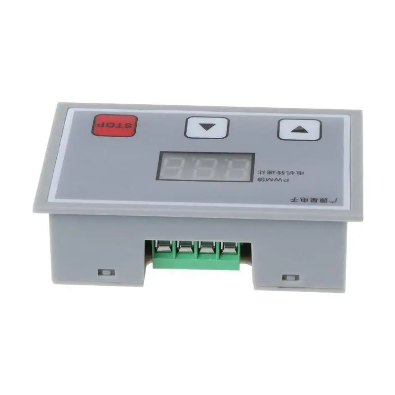 652F 모터 속도 컨트롤러 DC12V-24V 5A 120W PWM 신호 발생기 드라이버 모듈(푸시 버튼 스위치 포함) 0100% 조정