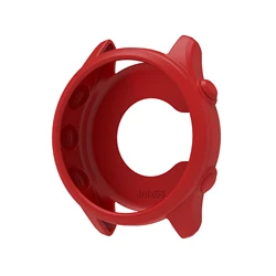 Silicone Shockproof Protective Smartwatch Case Cover - Forerunner 255 (Red)