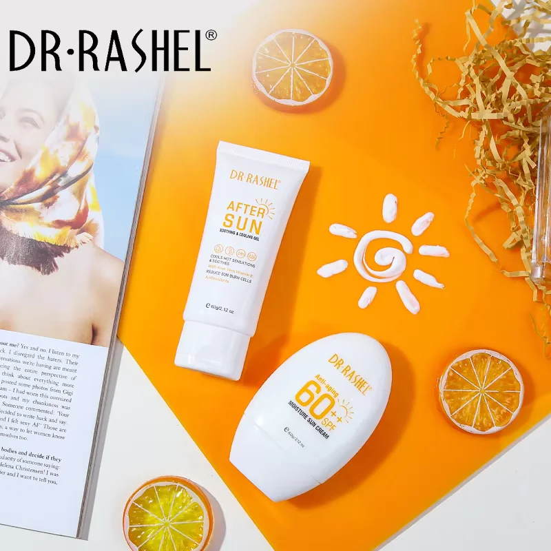 DR. RASHEL Moisturizing UV Barrier Cream Set Full Body Care Skin Protection Cream