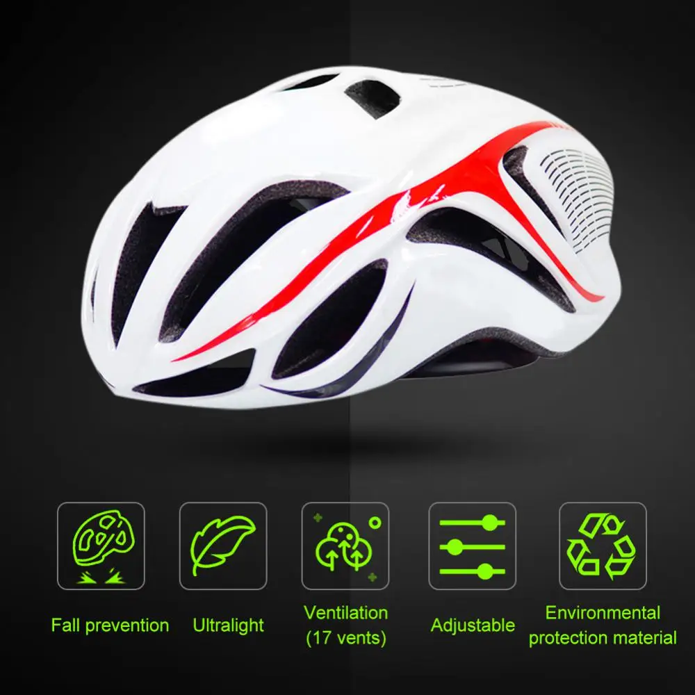 Casco Da Ciclismo Aerodinamico Ultraleggero Caschi Da Bici Da Corsa Per Uomo Donna Casco Da Bici Mtb Da Corsa Casco Sportivo Casco Ciclismo