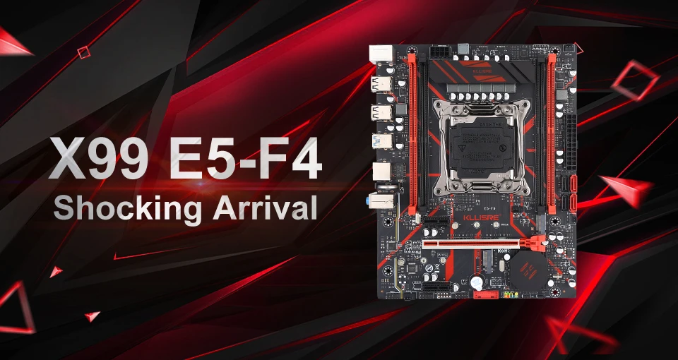 Description Picture 2 of itemKllisre X99 Motherboard with M.2 slot Support Four-channel DDR4 Memory SATA3.0 USB3.0