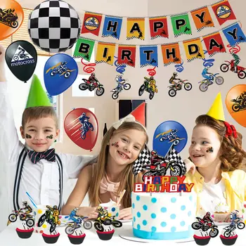 Dirt Bike Birthday Party Set 6