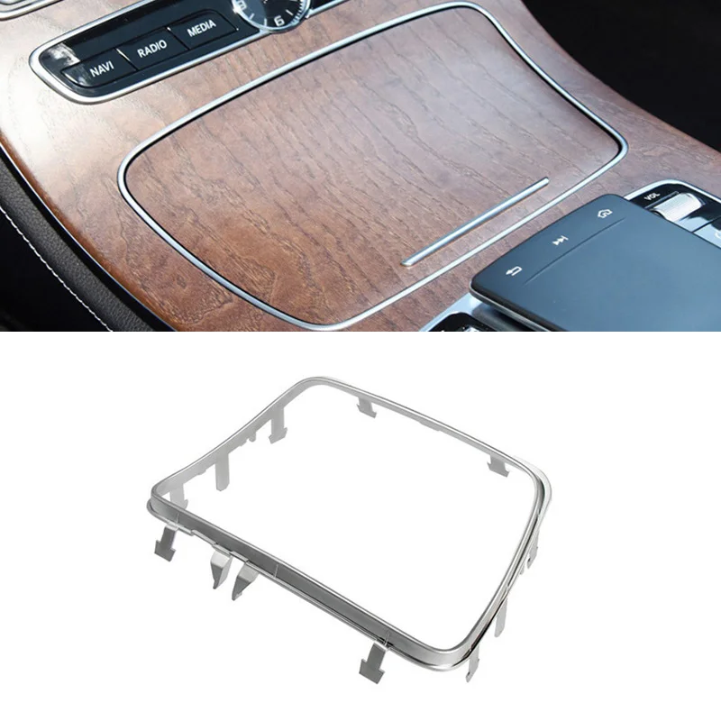 

Консоль Центральная пепельница подстаканник полоса отделка частей персональная хромированная рамка для Mercedes Benz E Class W213 2015-2020 2136830500