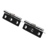 2pcs 1/1.5/2/3Inch Silver Spring Door Hinge Stainless Steel Self Closing Design Windows Cabinets Boxes Household Hardware 5