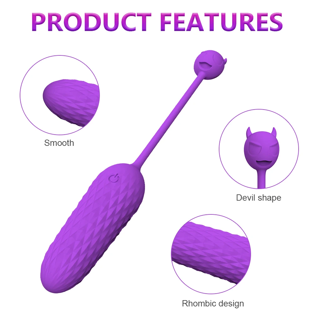 Ended Vibrator Doppel 10 Geschwindigkeit Vibrierende Ei Kugel Wireless Remote Nippel Klitoris Stimulation Weibliche Mas_voghion.com