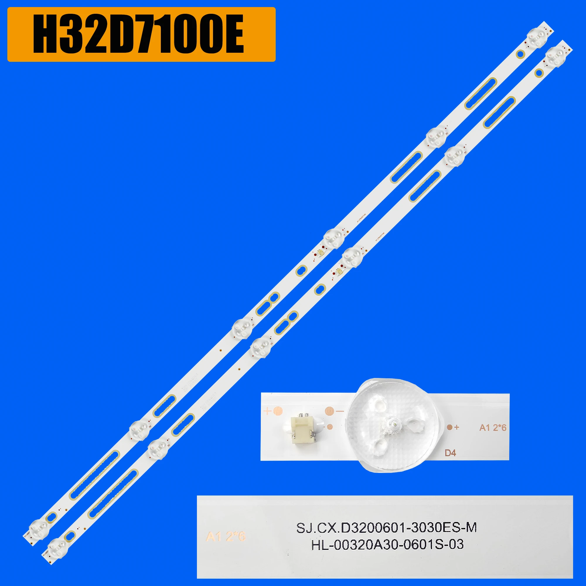 

LED Backlight Strips For H32D7100E H32D71100E V320BJ6-Q01 CX315DLEDM V320BJ8-Q01 HL-00320A30-0601S-07 A1 HL-00320A30-0601S-03 A1