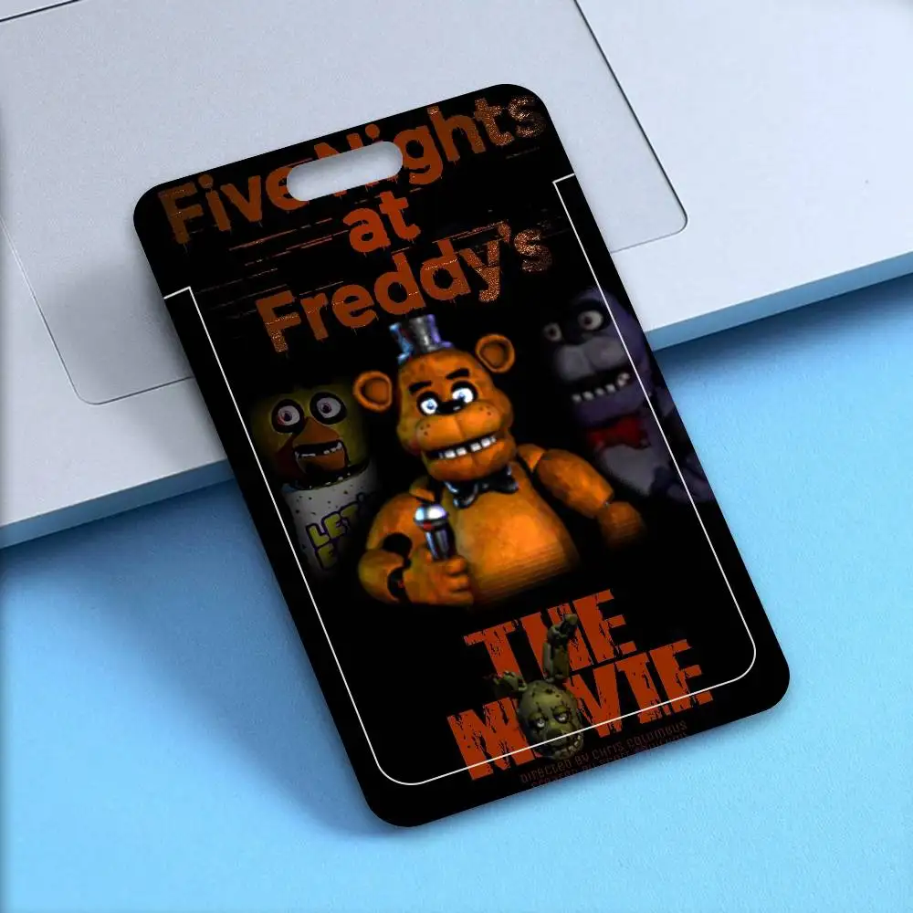 FNAF Themed Credential Badge & Card Holder with Neck Strap - Perfect Gift Idea