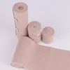 1 Roll Compression Bandage Wrap with Clips,Sports Bandages Tape for Ankle, Wrist, Arm, Leg Sprains First Aid Bandages Measure 4