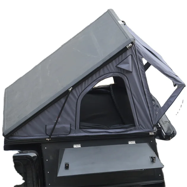 New Design Car Camping 4x4 Offroad Pickup Truck Hard Shell Roof Top Tent Camper Canopy 1