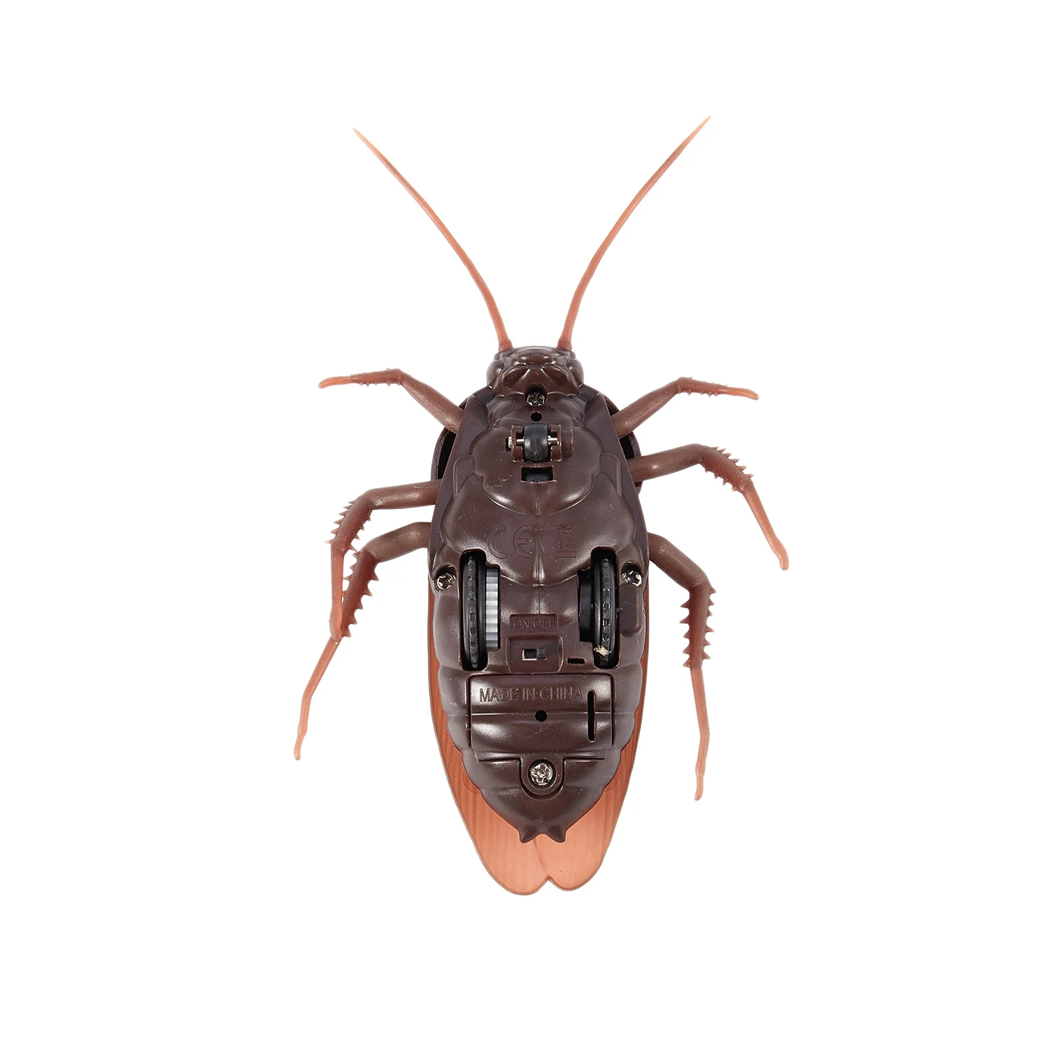 Top Infrared Remote Control Mock Fake Ants/ Cockroaches /Spiders RC Toy for Kids,Dark brown 2