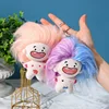 Creative Cute Fried Hair12 Constellation Plush Doll Toys Funny Cartoon Key chain Backpack Pendant Birthday Christmas Party Gift 2
