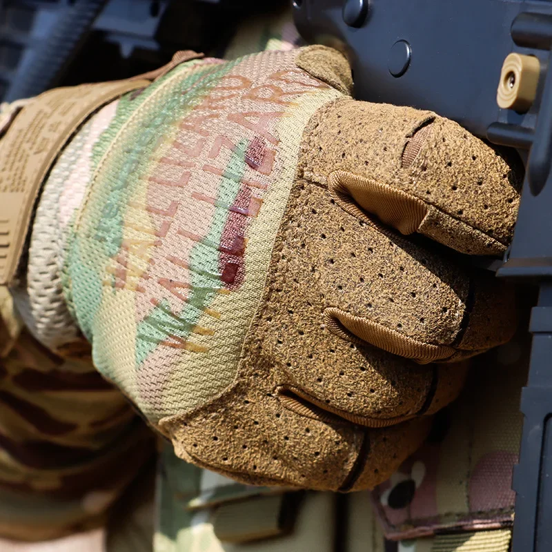 Touch screen gloves bicycle gloves shooting gloves Tactical Gloves Airsoft Shooting Full Finger Gloves Hiking Climbing Bicycle Anti-Skid Work Touch Screen Camo Mittens