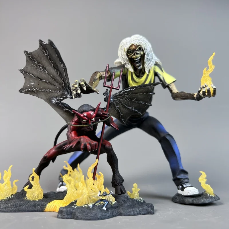 

In Stock Original Neca 33690 Iron Maiden Eddie Action Figure Ultimate Number Of The Beast 40th Anniversary Model Toy Gift