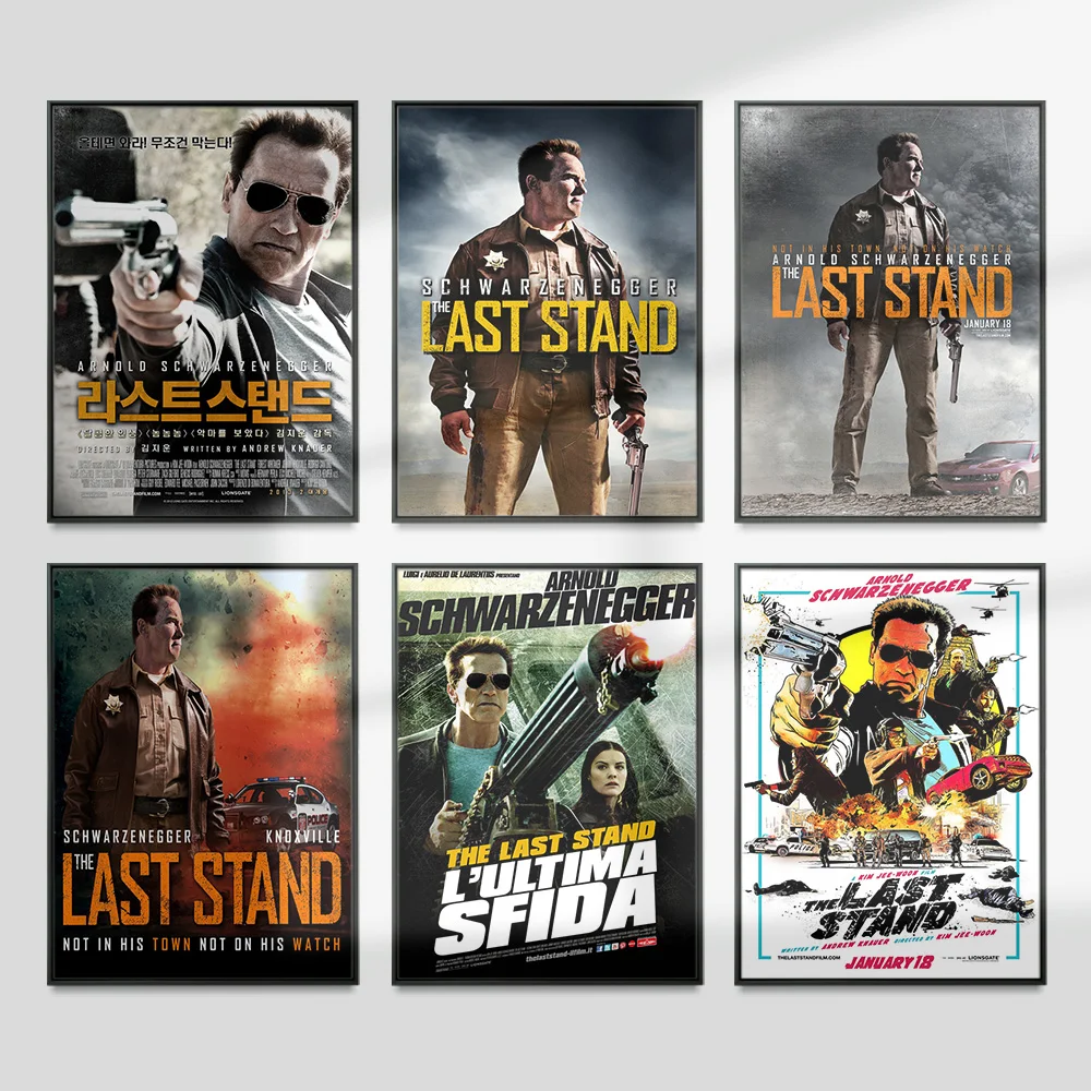 

The Last Stand American Action Thriller Film Poster Movie Canvas Painting Wall Art Print Picture Decor