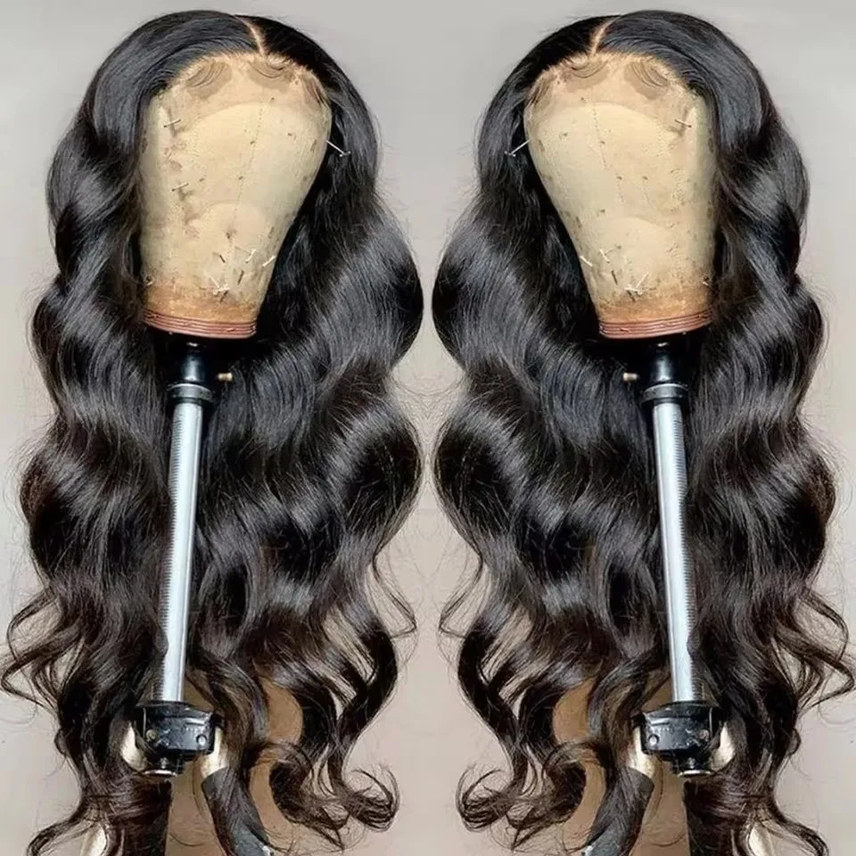 Human Hair Wigs 360 Full Lace Wig Body Wave Curly 13x4 HD Lace Front Pre Cut Ready Go Glueless 5x5 Closure
