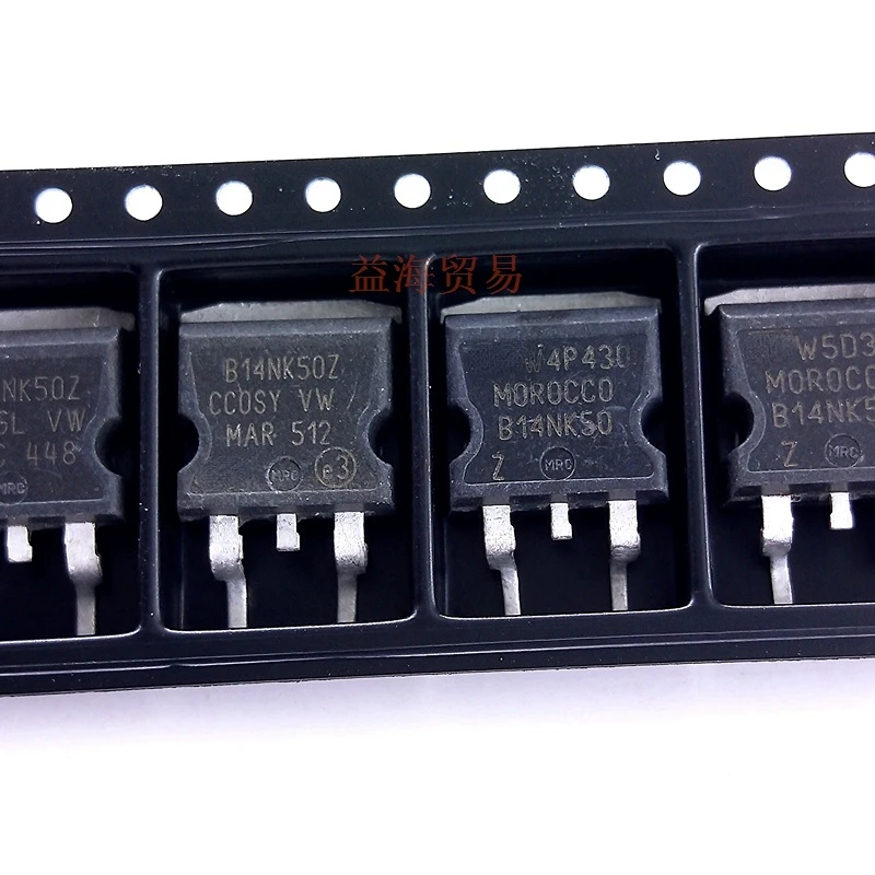 

Бесплатная доставка 10 шт./лот B14NK50Z STB14NK50Z 14A500V TO-263 N-CH STB14NK50ZT4