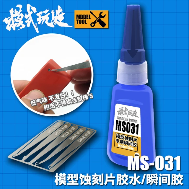 Model&Tool MS031 20g Etching Glue/Instant Glue with Dispensing