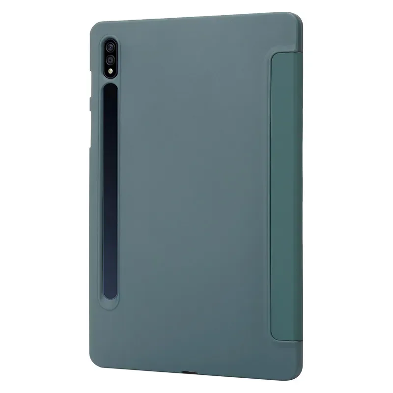 Capa Traseira Magnética de Silicone Macio Suporte Dobrável Capa para Samsung Galaxy Tab s9 fe 5g 10.9 2023 - Imagem 2