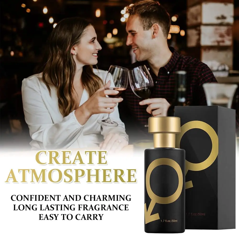 Golden Lure Perfume For Men 1.7oz Pheromone Cologne-Attract Your Desired Parer With Confidence