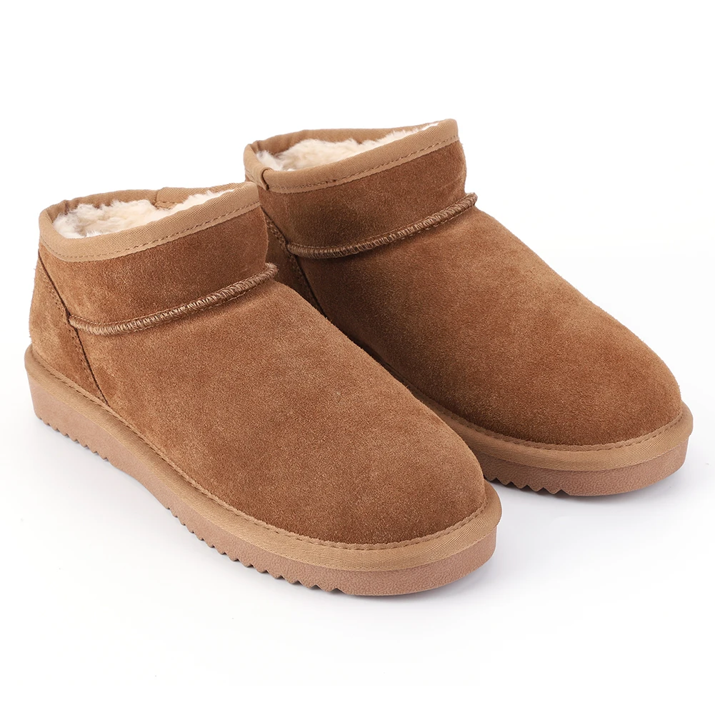 Water Resistant Thermal Plush Snow Boots for Women