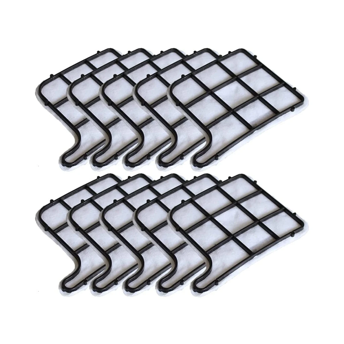 10 Pz Aspirapolvere Filtro Hepa Adatto Per Aspirapolvere Folletto Vorwerk Kobold Vk135 Vk136 Vk369 Casa E Cucina
