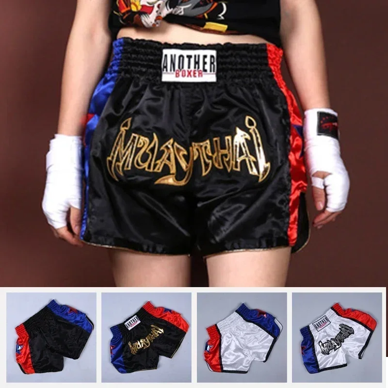 Pantaloncini Muay Thai DUO GEAR DNA – Nero/Bianco, Per Bambini E Adulti, Allenamento Boxe - Foto 3