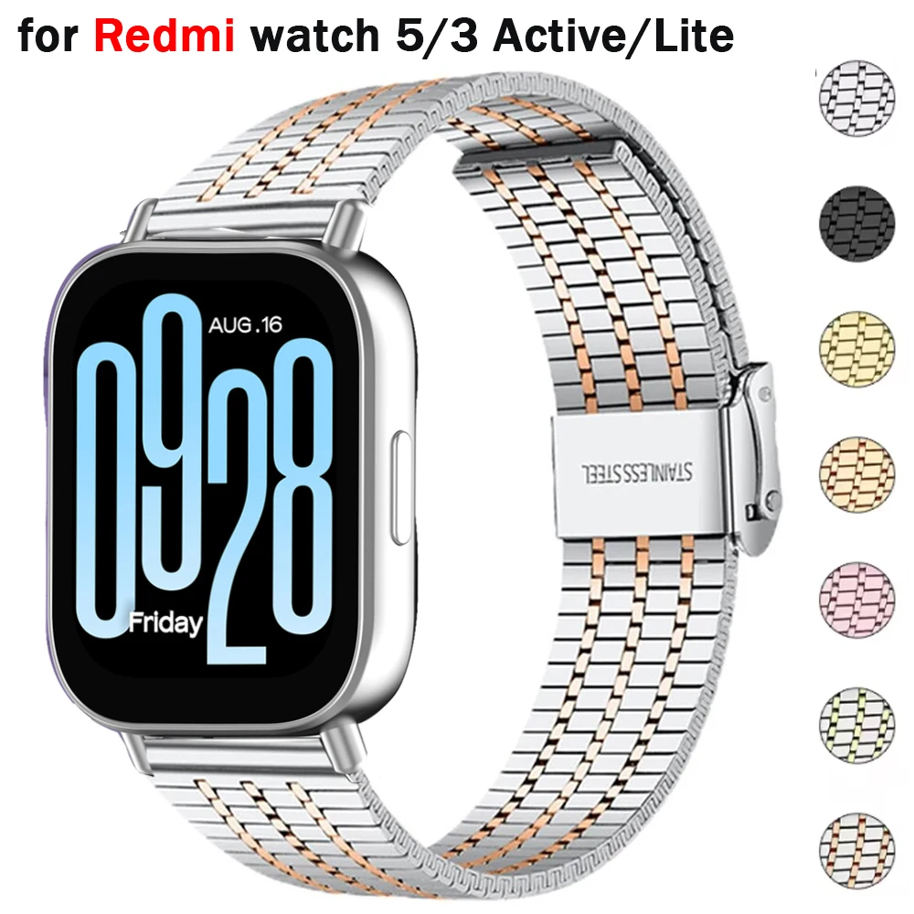 Stainless Steel Metal Strap for Smartwatch Band Bracelet
