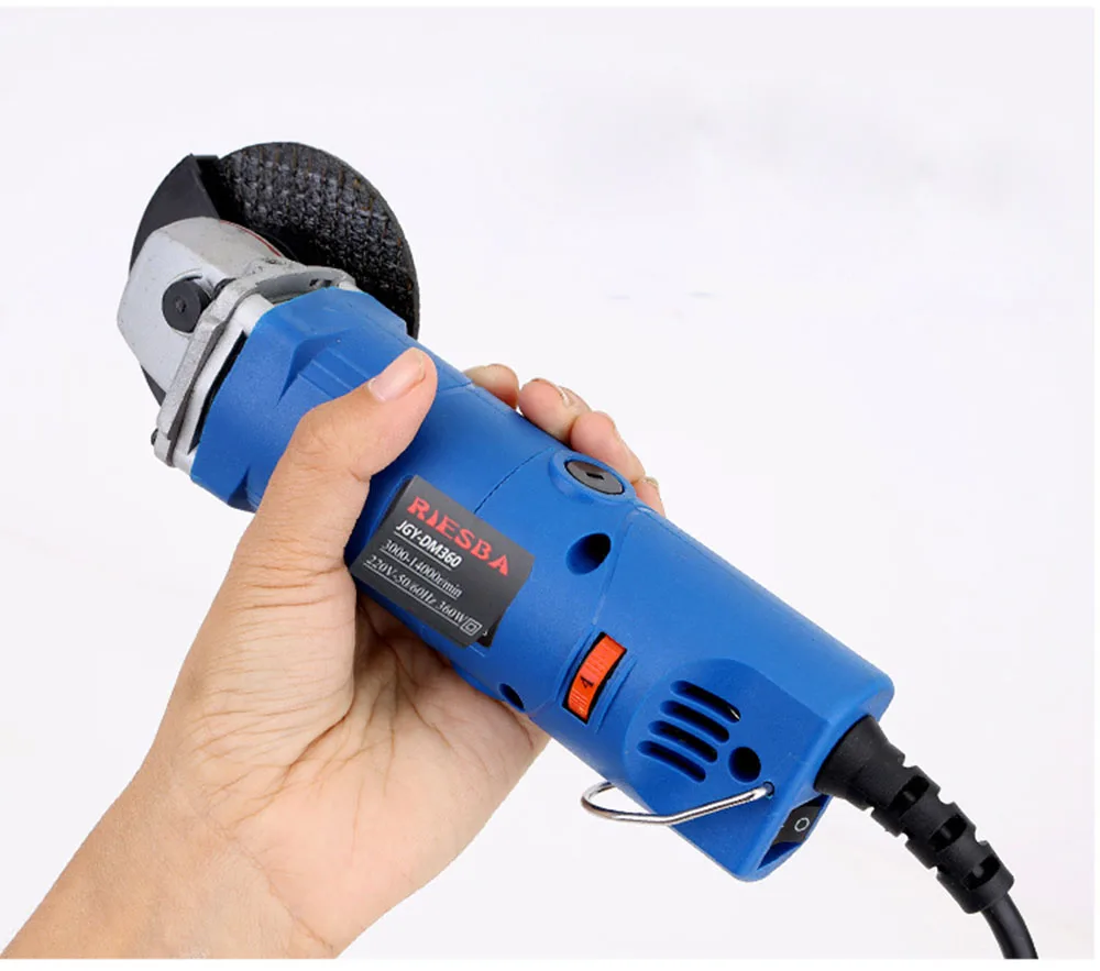 360W Electric Tile Cleaning Machine Angle Grinder Cutting and Polishing Machine Household Multi-function Grinder