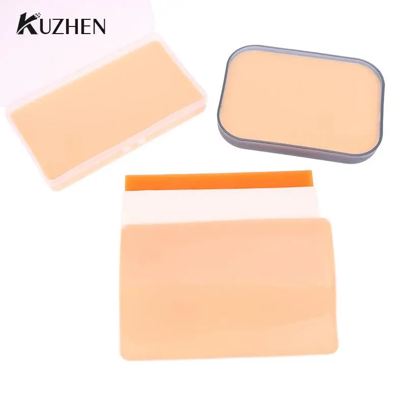 

Медицинская модель швов, медицинский хирургический разрез, силиконовая тренировочная подушка для швов, тренировочная подушка для швов