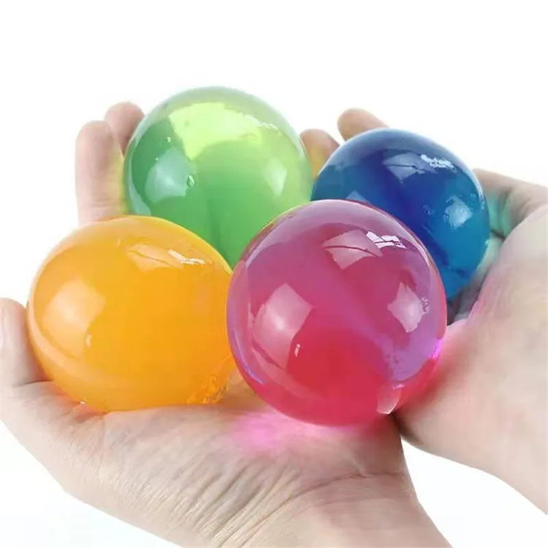 25-30pcs / lot Big Crystal Soil Mud Hydrogel Gel Enfants Enfants Jouet  Perles d'eau Grandir Boules d'eau Décor de mariage