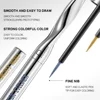 24 Colors Colorful Liquid Eyeliner Cement Gray Waterproof Long-Lasting Quick-Dry No Blooming Blue Purple Eye Liner Pen Cosmetics 4