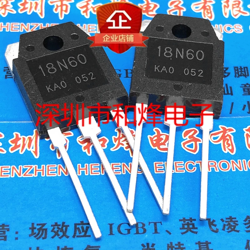 

5PCS-10PCS 18N60 TO-3P 600V 18A NEW AND ORIGINAL ON STOCK