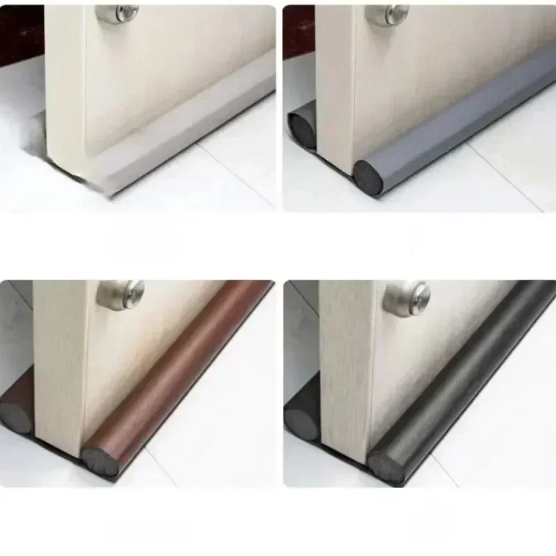 Windproof Acoustic Foam Door Seal Strip - Adjustable Under Door Draft Blocker