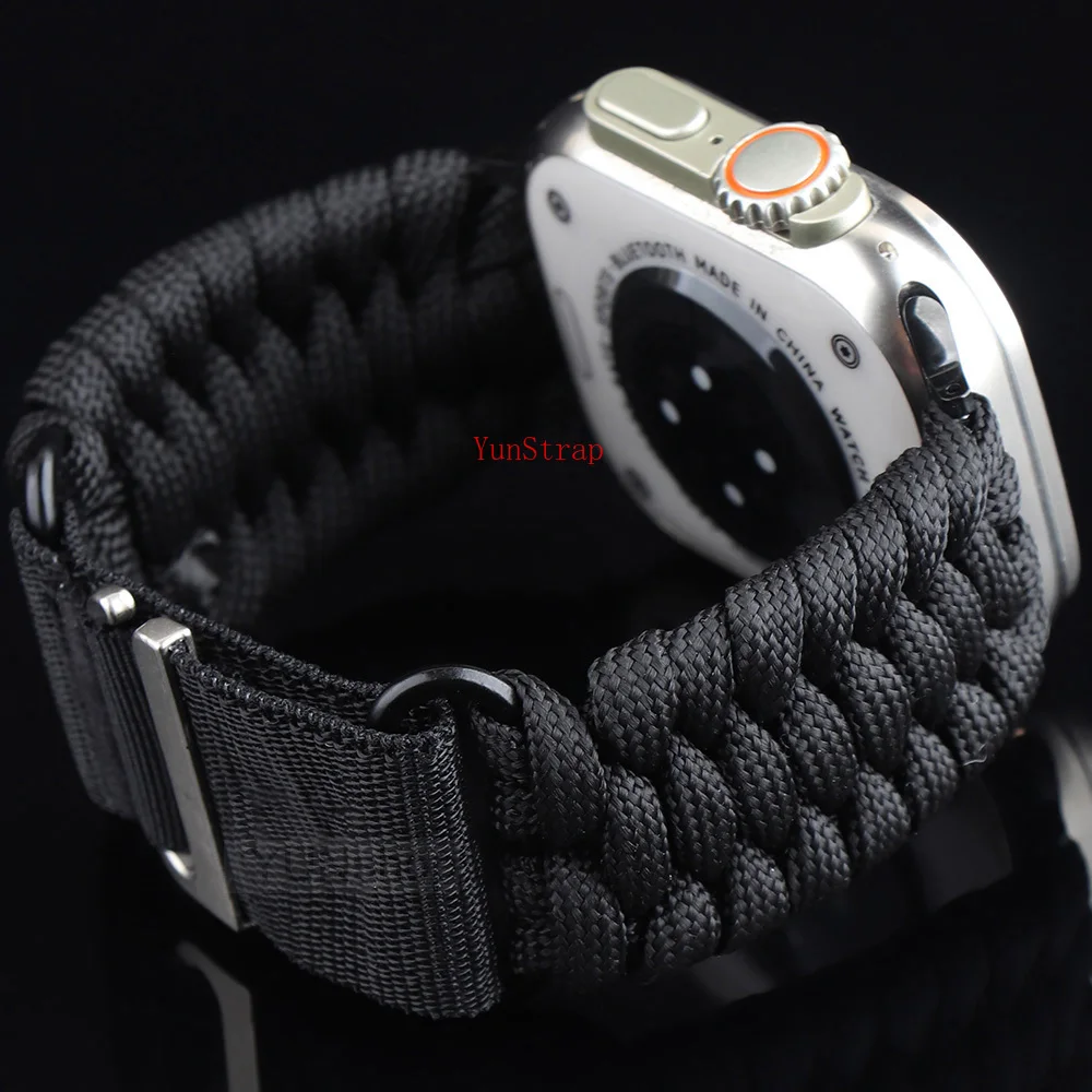 Outdoor Woven Nylon Watch Strap Bracelet
