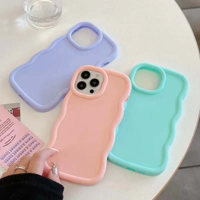 Soft Silicone Candy Phone Case - Vibrant & Durable Protection Cover
