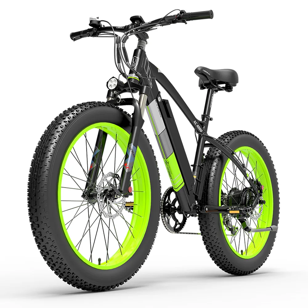 

New Electric Bicycle 1000W Snowmobile 48V 17.5Ah Outdoor Mountain Road Bike Men's 4.0 Fat Tire E-Bike Eletrica Bicileta