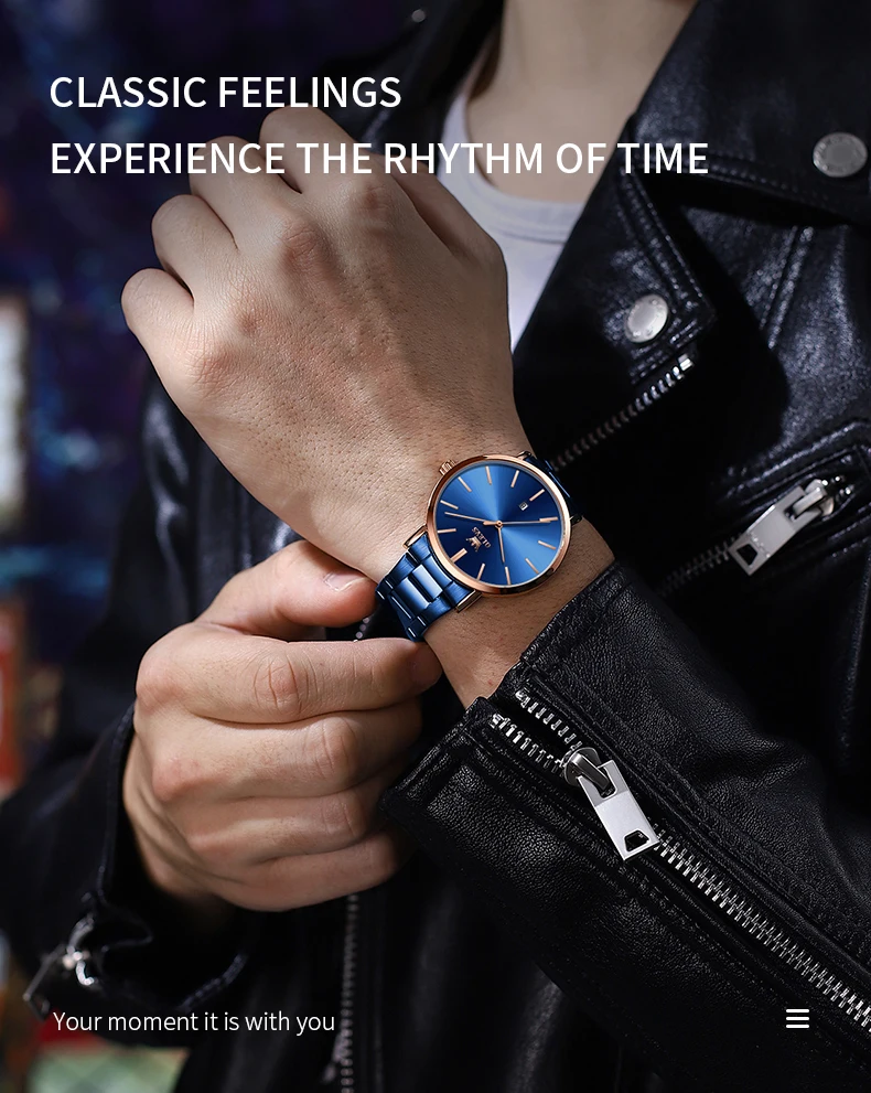 OLEVS TY701 Fashion Analog Mens Watch description image 2