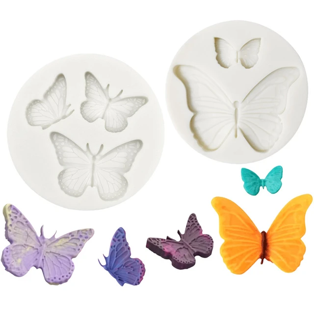 Silicone Decorating Tools, Silicone Butterfly Molds