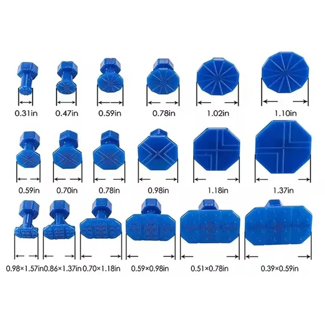 Universal Adhesive Blue Glue Tabs Kit for Paintless Dent Repair