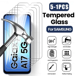 5 - Pack Premium 9H Tempered Glass Screen Protector - Samsung A26 5G (Transparent)
