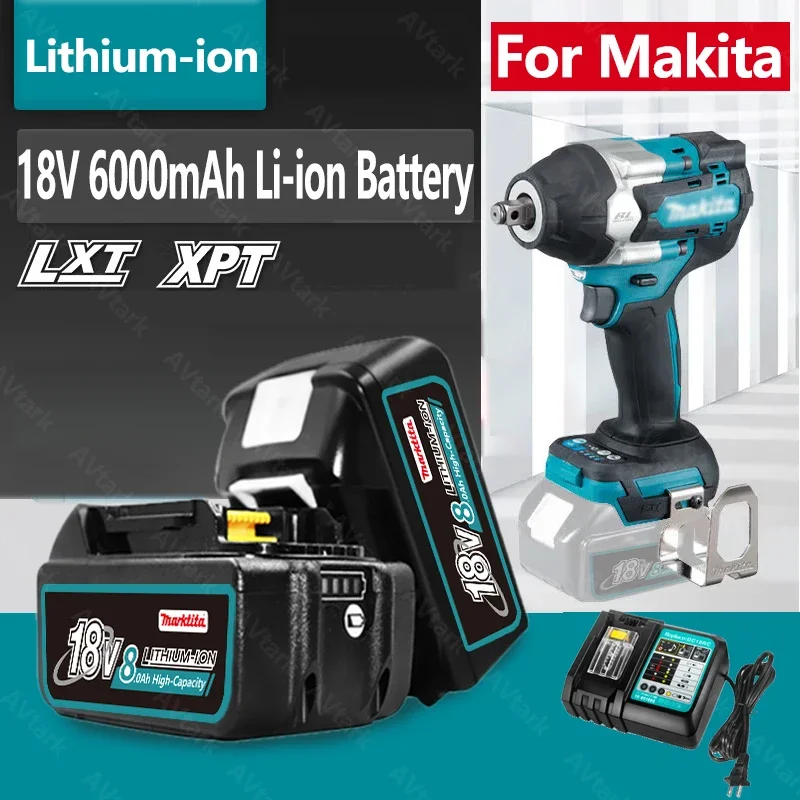 

2024 Upgraded 9A/3A/6A for Makita 18V Battery BL1830B BL1850B BL1850 BL1840 BL1860 BL1815 Replacement Lithium Battery