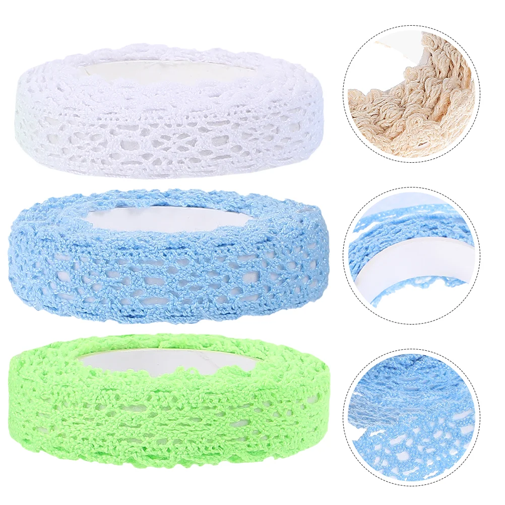 Рисунок 3 - 3 рулона элегантной кружевной ленты