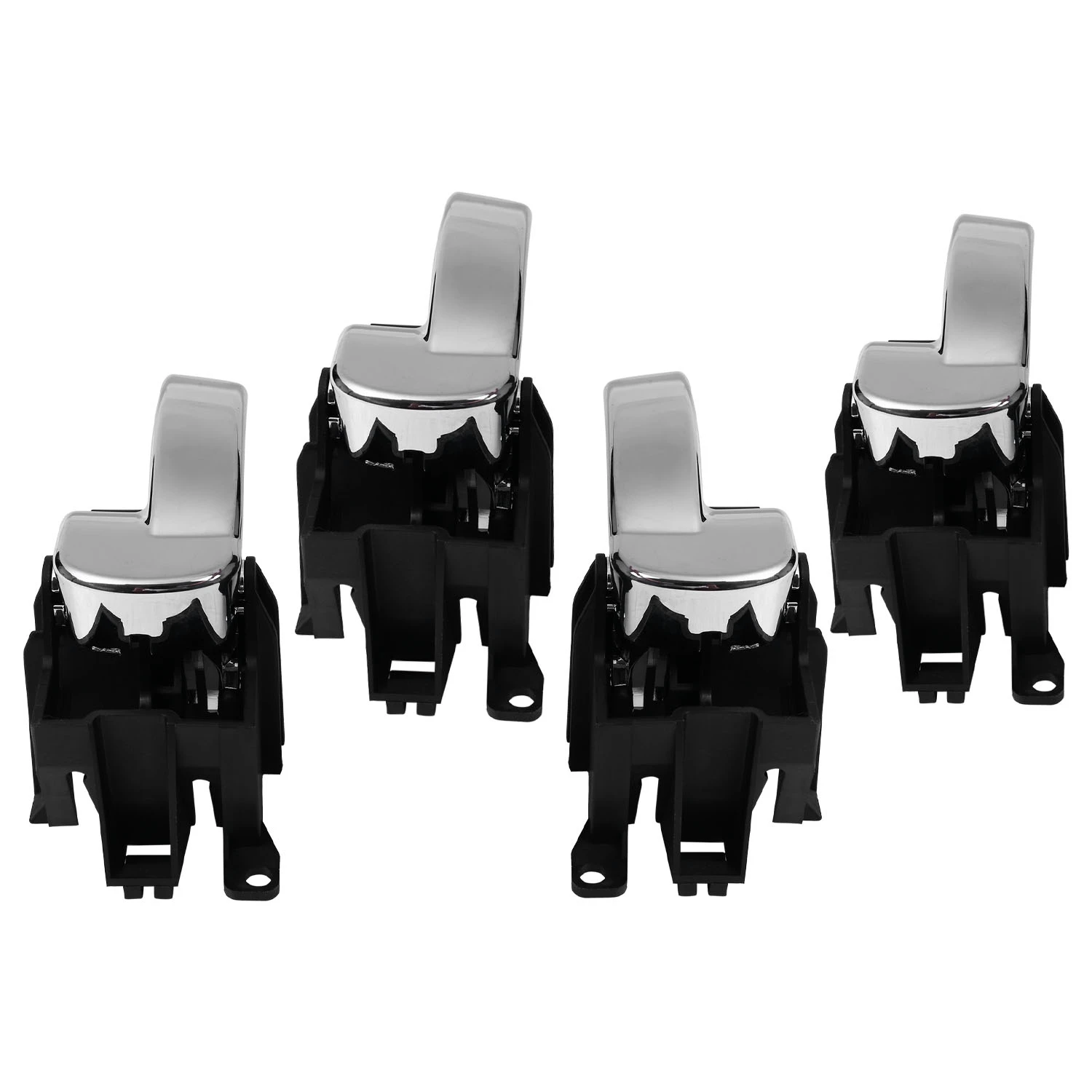 

4x Door Handle Interior Front Rear Left Right for Nissan Pathfinder Navara D40 for Nissan Pathfinder 80670-4x02B 80671-4x02B