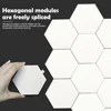 RGB Hexagonal Quantum Lamp LED Smart Wall Light Panels APP Remote Control Ambient Night Light DIY Shape Game Room Decor 6