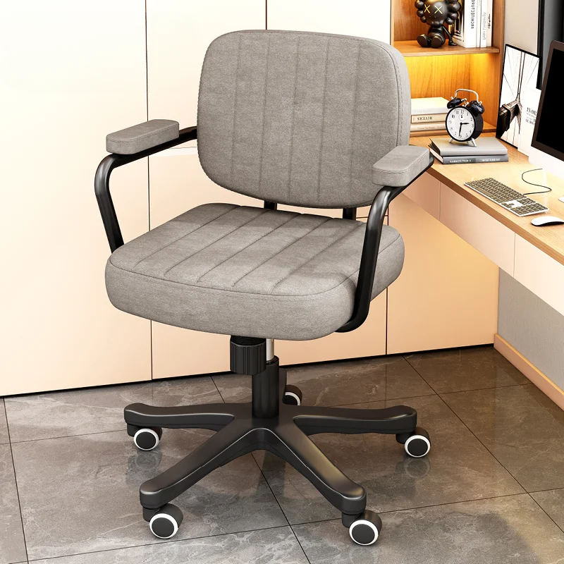 

Swivel Comfortable Office Chairs Desk Study Lift Home Office Chairs Work Staff Chaise Lounges Living Room Furnitures QF50BG