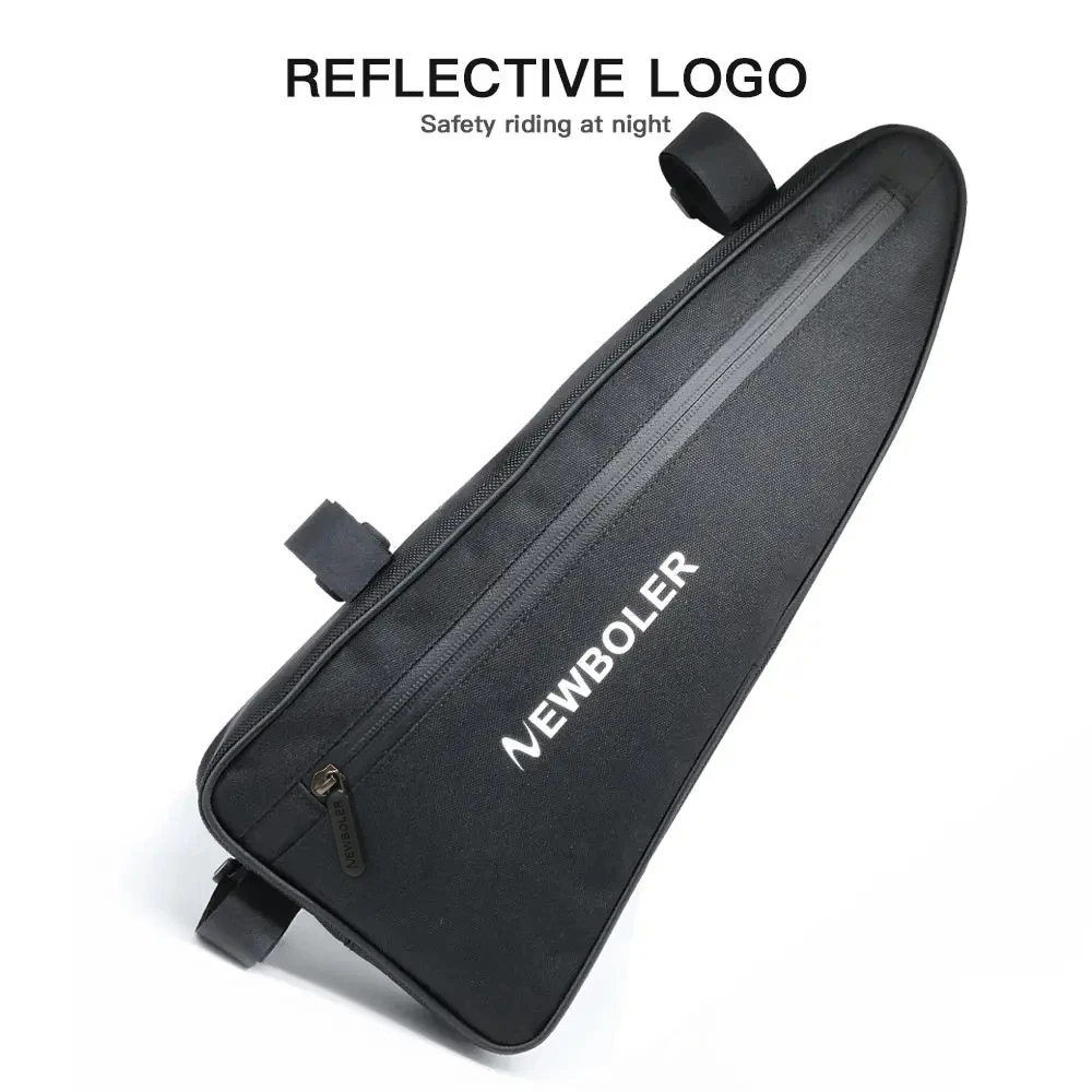 NEWBOLER Fahrrad Dreieck Tasche Fahrrad Rahmen Vorne Rohr Tasche Wasserdichte Radfahren Tasche – Detail 3