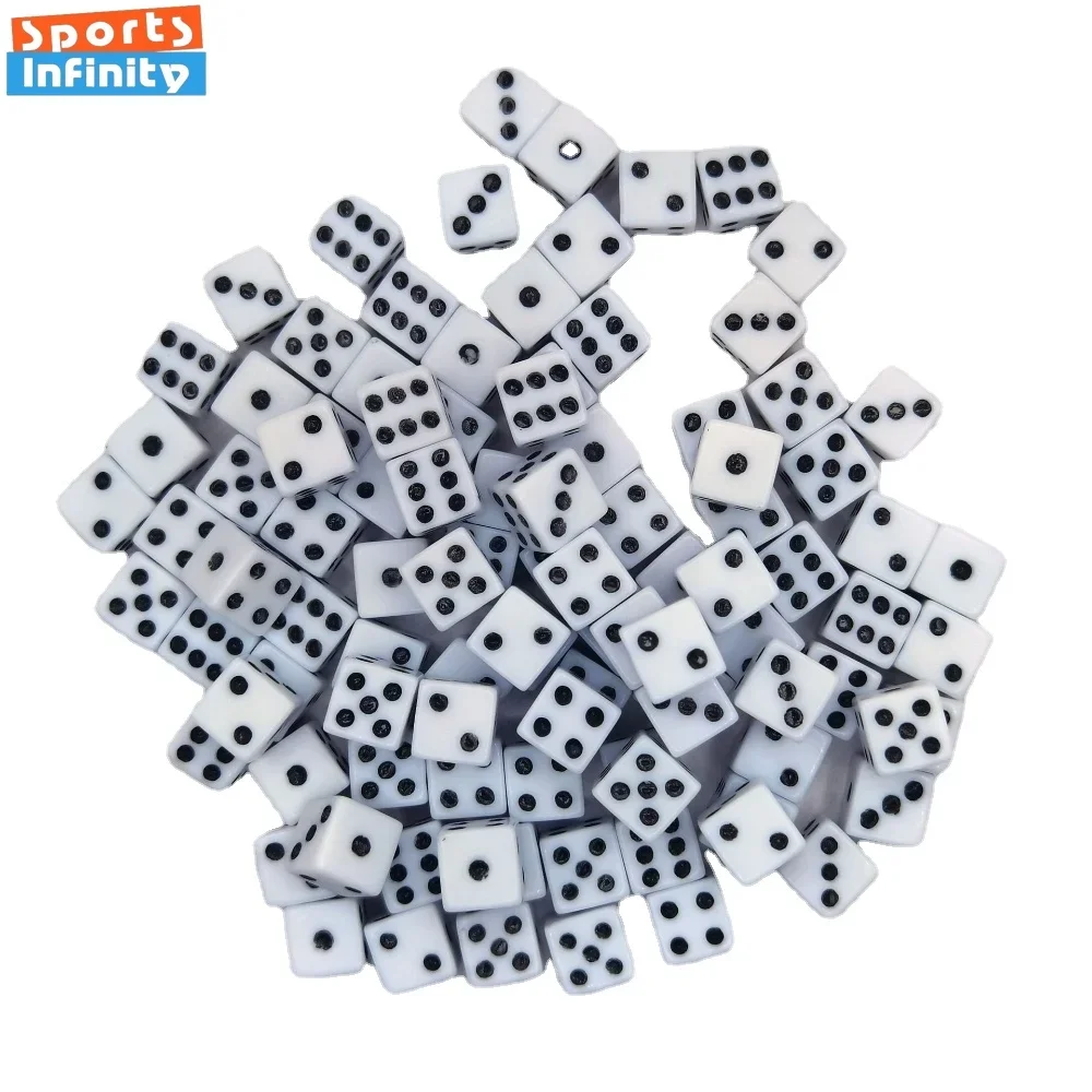 1000pcs/set 8mm Mini Dice Colorful Square Corner Dice Dnd Set Small Number Kit for Board Game Entertainment game dice dice set acrylic dice