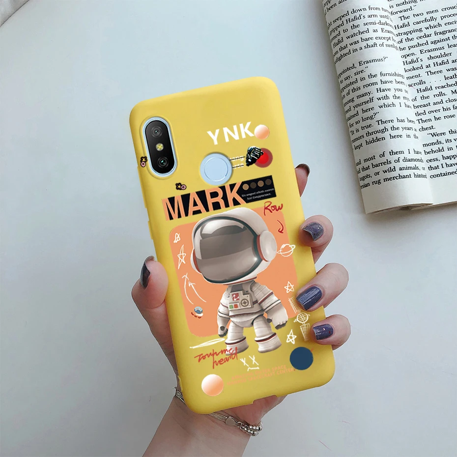 Black Astronaut Marble Shockproof Silicone Phone Case
